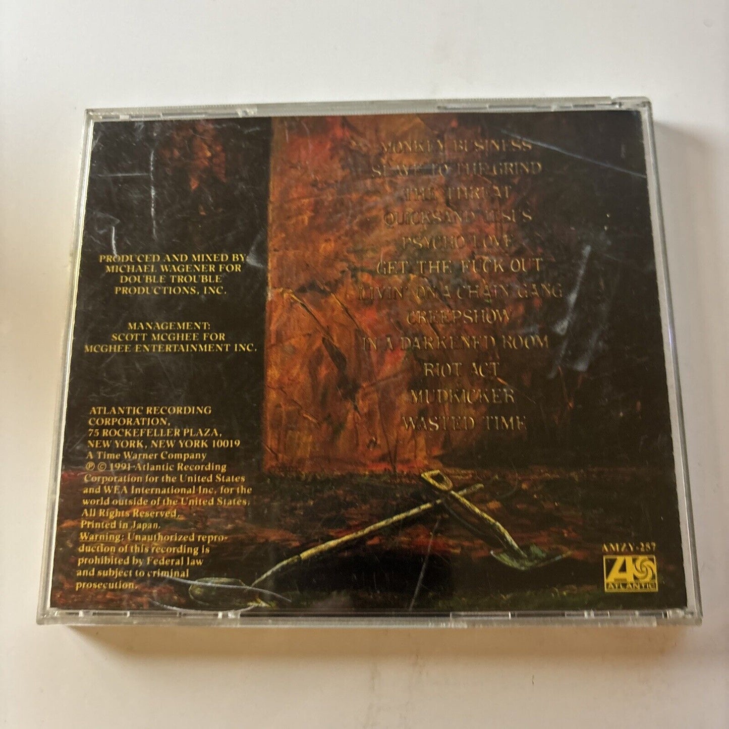 Skid Row - Slave To The Grind (CD, 1991) Japan AmzY-257