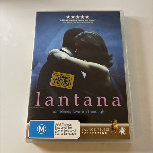 Lantana (DVD, 2001) Anthony La Paglia, Geoffrey Rush, Rachael Blake Region 4