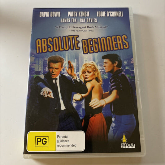 Absolute Beginners (DVD, 1986) Patsy Kensit. David Bowie NEW Region 4