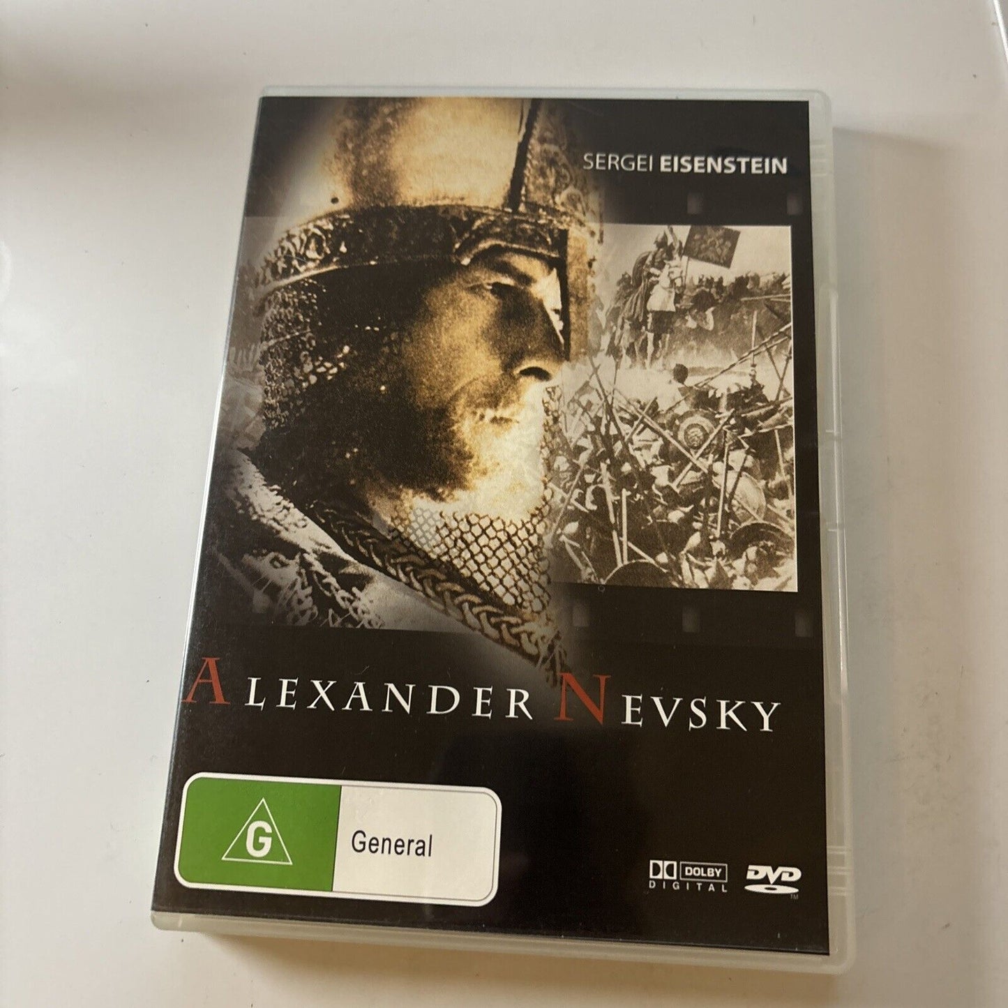 Alexander Nevsky (DVD, 1938) Sergei Eisenstein B&W Russian History NEW Region 4