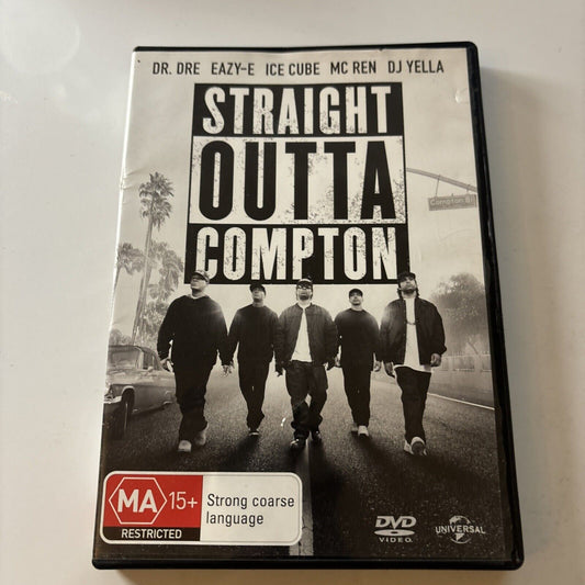 Straight Outta Compton (DVD, 2015) O'shea Jackson Jr.  Paul Giamatti Region 4 &2
