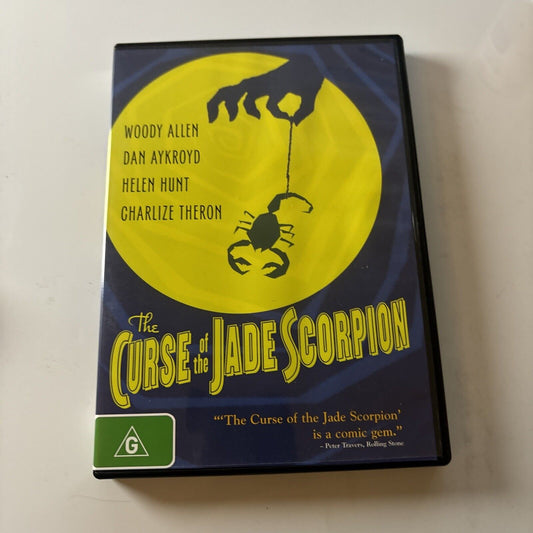 Curse of the Jade Scorpion (DVD, 2001) Woody Allen, Dan Aykroyd NEW Region 4