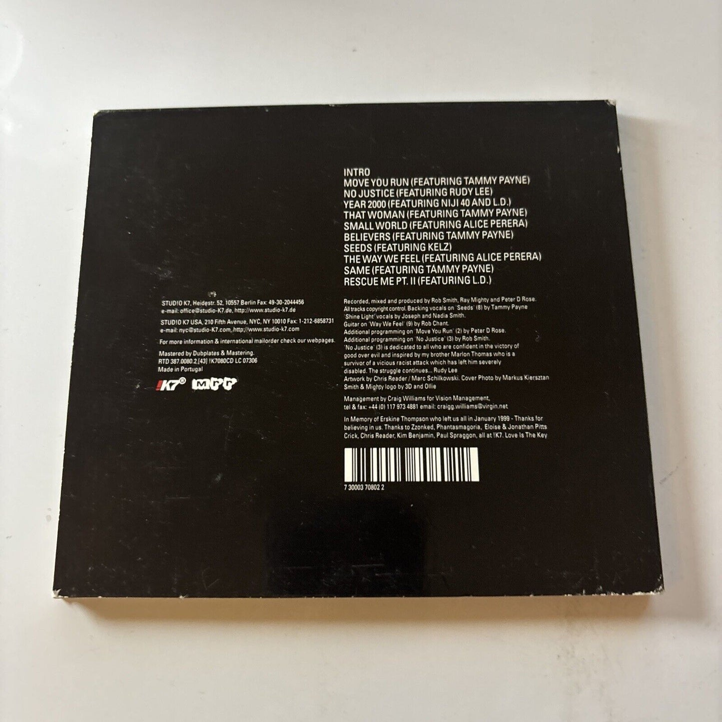 Smith & Mighty - Big World, Small World (CD, 2011)