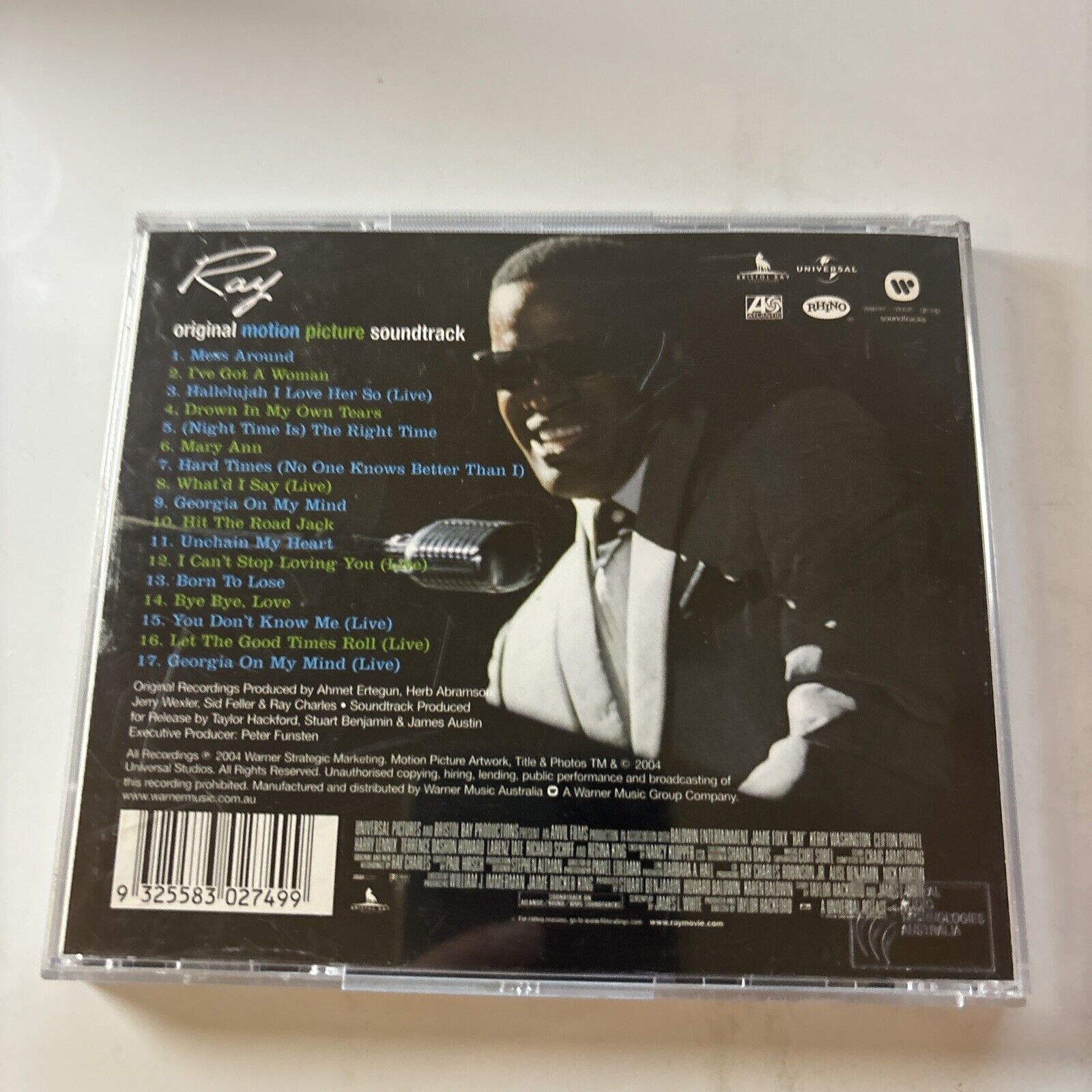 Ray Charles – Ray (Original Motion Picture Soundtrack) (CD, 2004 ...
