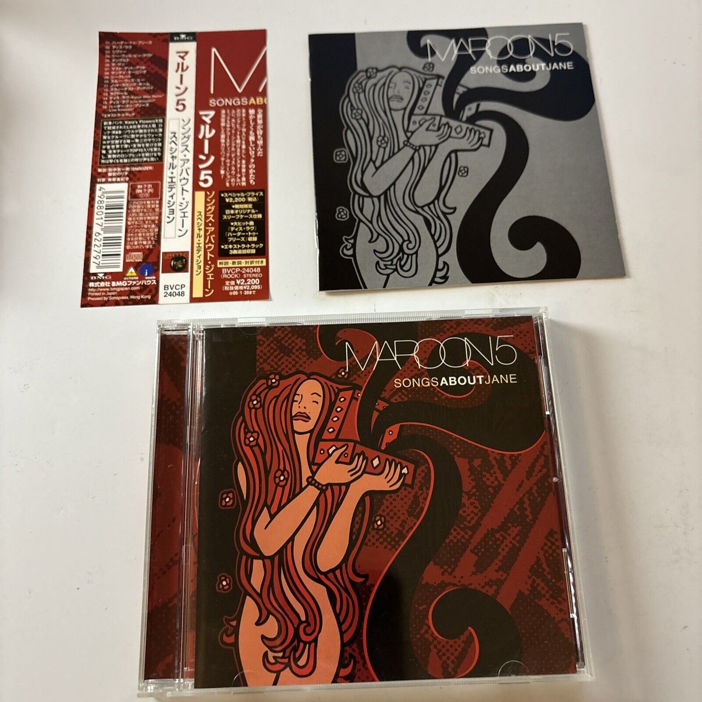 Maroon 5 - Songs About Jane (CD, 2002) Japan Obi Bvcp-24048