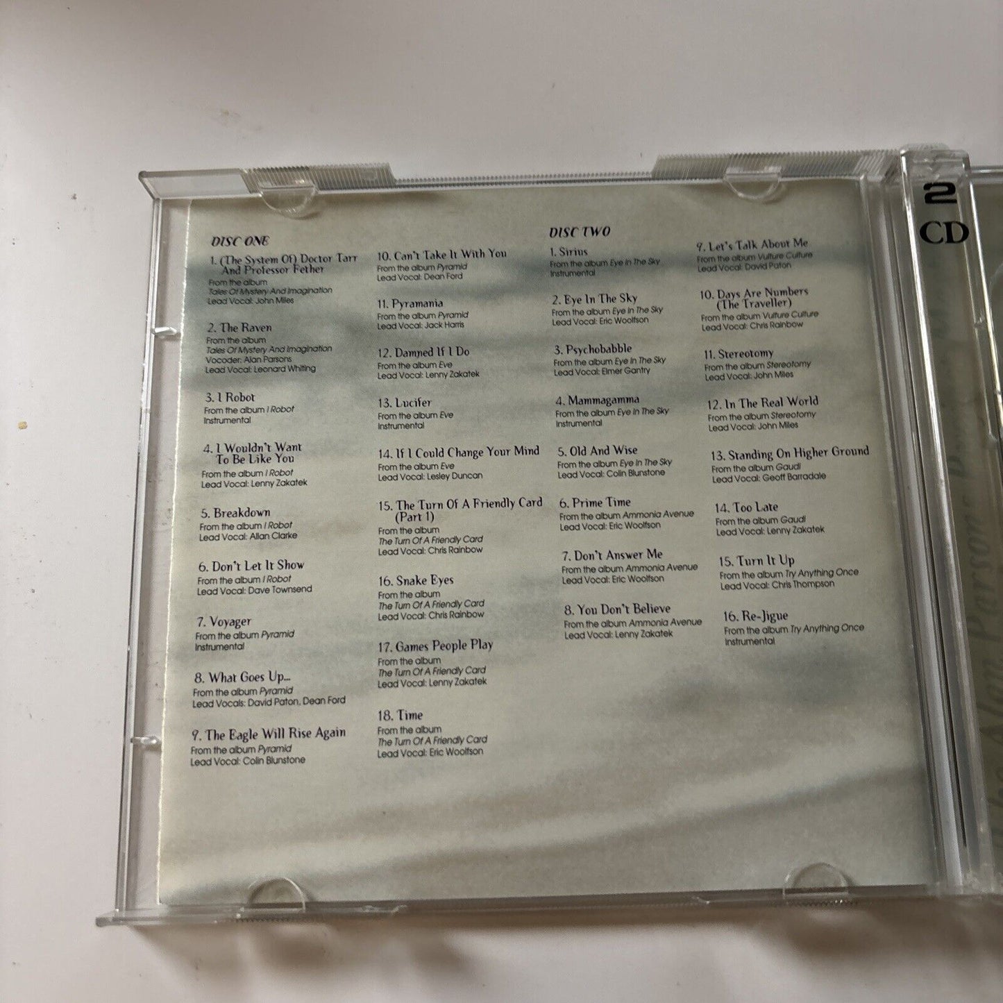 The Alan Parsons Project - Definitive Collection (CD, 1997)