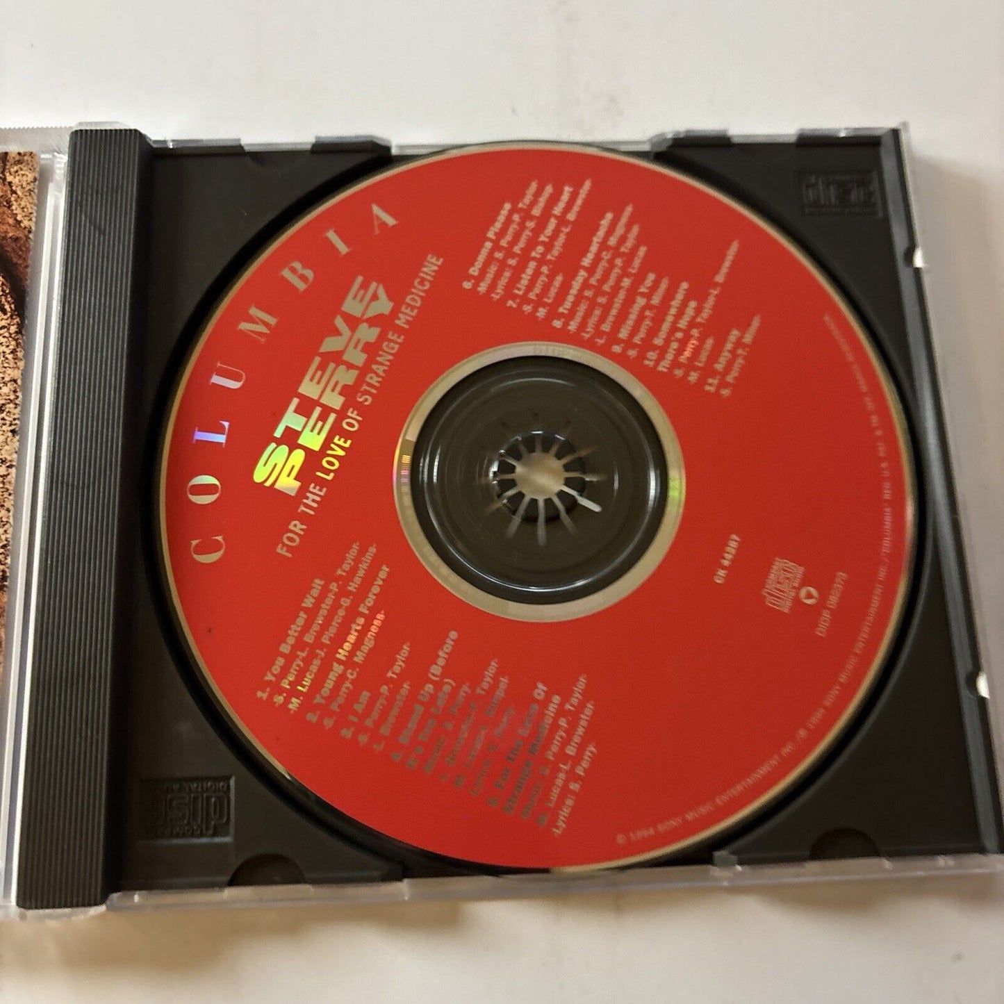 Steve Perry - For the Love of Strange Medicine (CD, 1994) Ck-44287