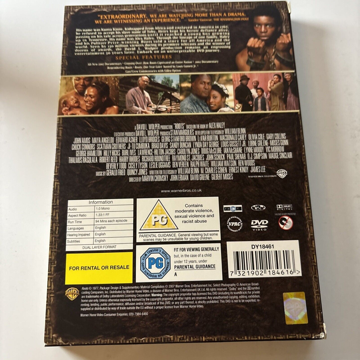 Roots: 30th Anniversary Edition / The Next Generation (DVD, 8-Disc) Region 2