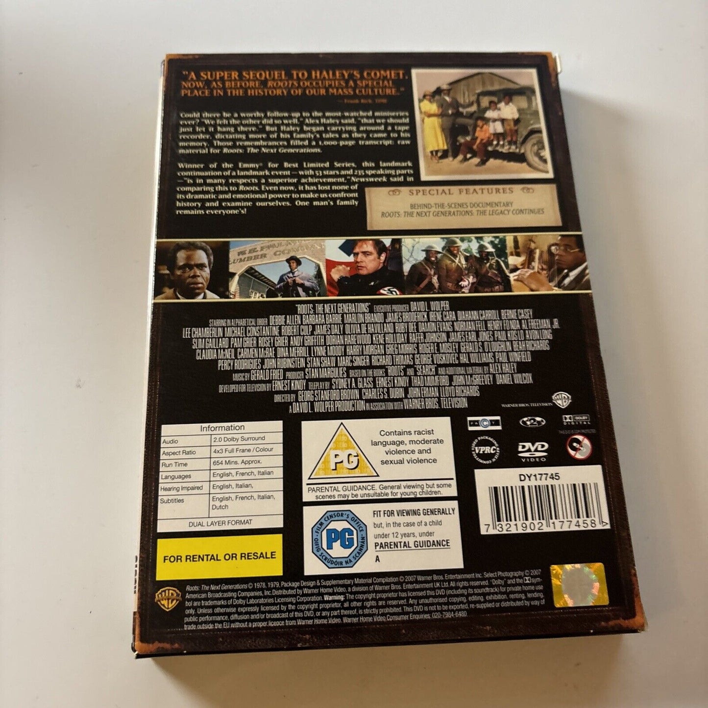 Roots: 30th Anniversary Edition / The Next Generation (DVD, 8-Disc) Region 2