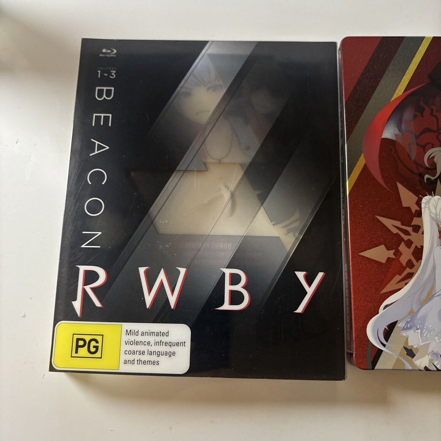 RWBY: Volumes 1, 2 & 3 - SteelBook Edition (Bluray, 2016, 3-Disc) Region B