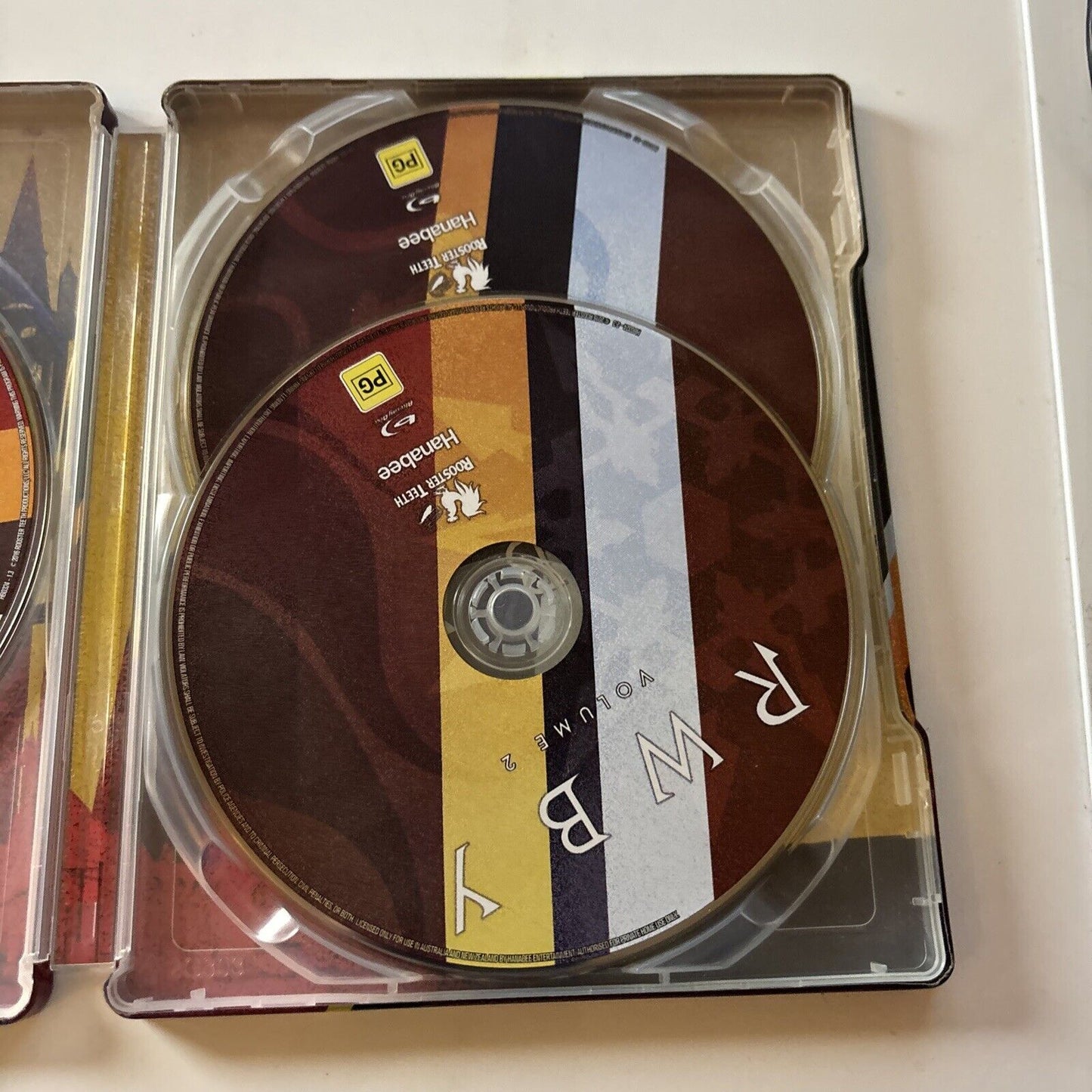 RWBY: Volumes 1, 2 & 3 - SteelBook Edition (Bluray, 2016, 3-Disc) Region B