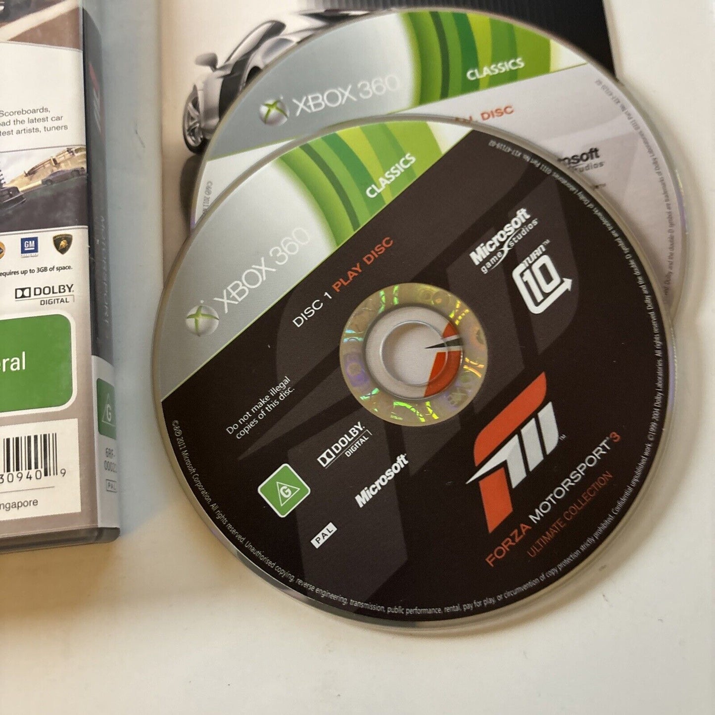 Forza Motorsport 2 Xbox 360 Game + Manual PAL