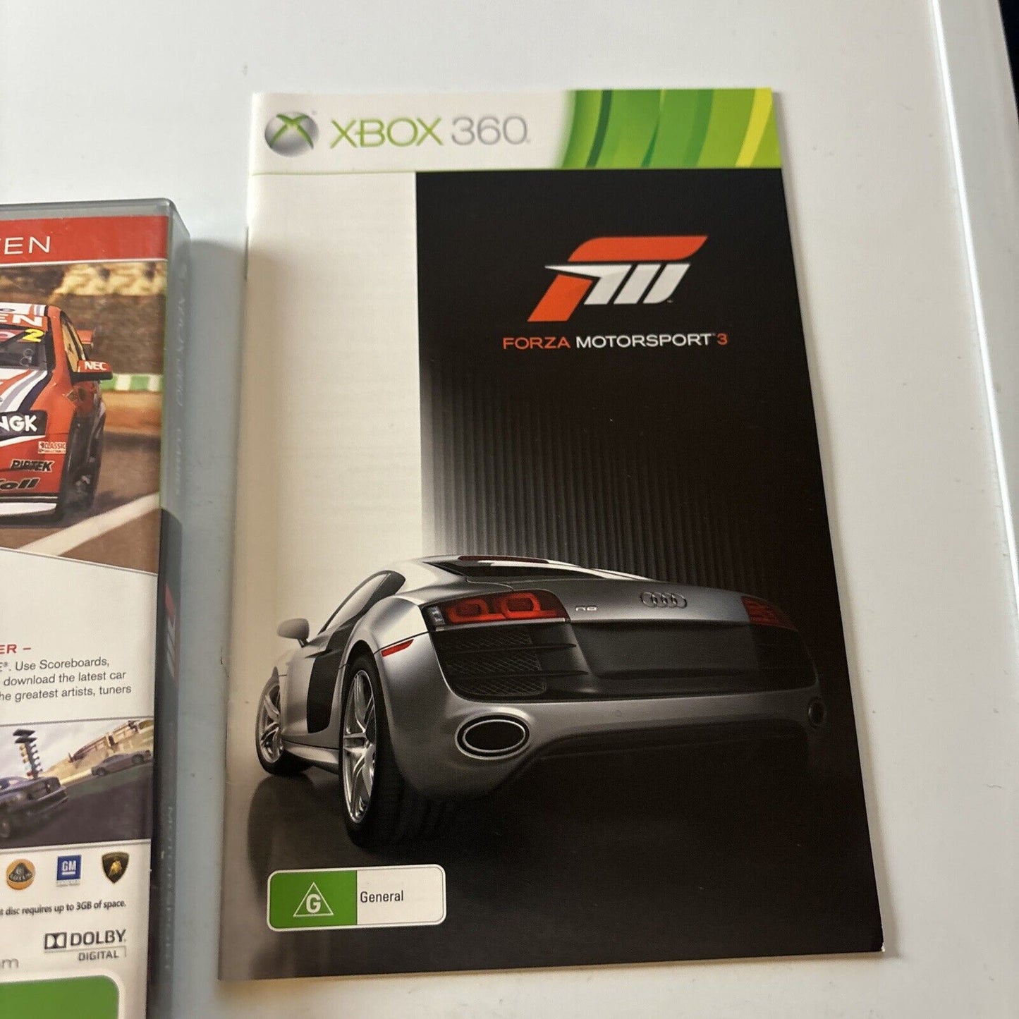 Forza Motorsport 2 Xbox 360 Game + Manual PAL