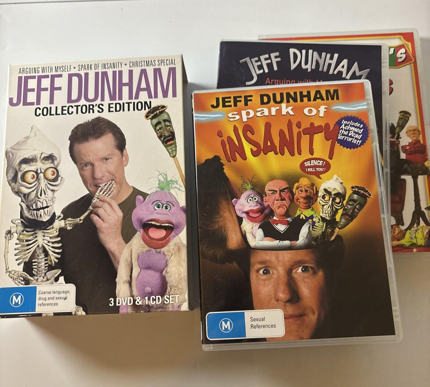Jeff Dunham - Collector's Edition (DVD, 2009, 4-Disc) Region 4