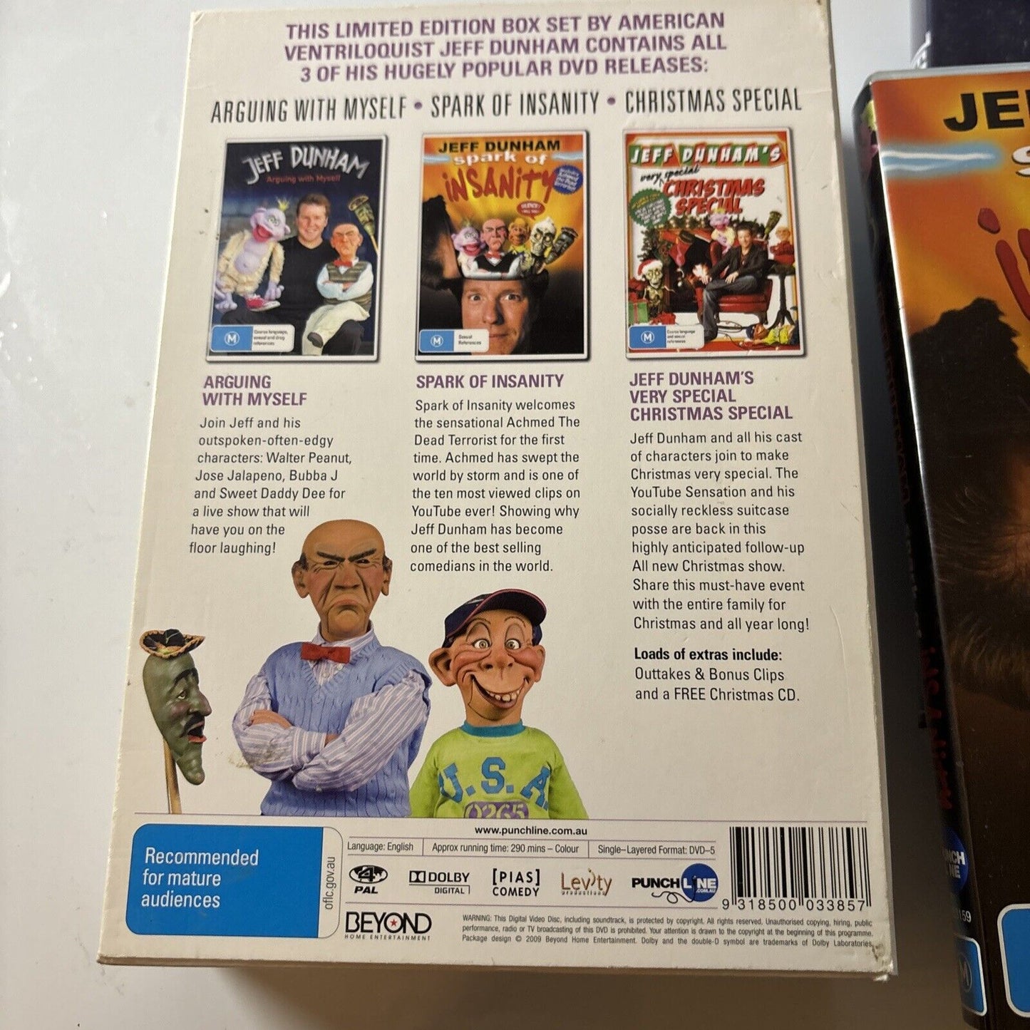 Jeff Dunham - Collector's Edition (DVD, 2009, 4-Disc) Region 4