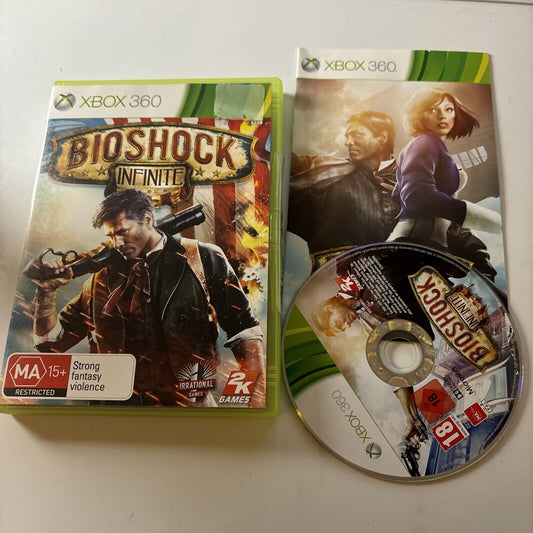 Bioshock Infinite Xbox 360 Edition Game By Irrational PAL Manual