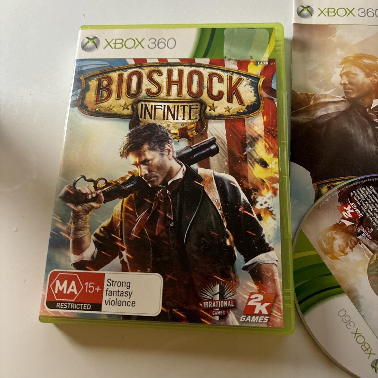 Bioshock Infinite Xbox 360 Edition Game By Irrational PAL Manual – Retro  Unit