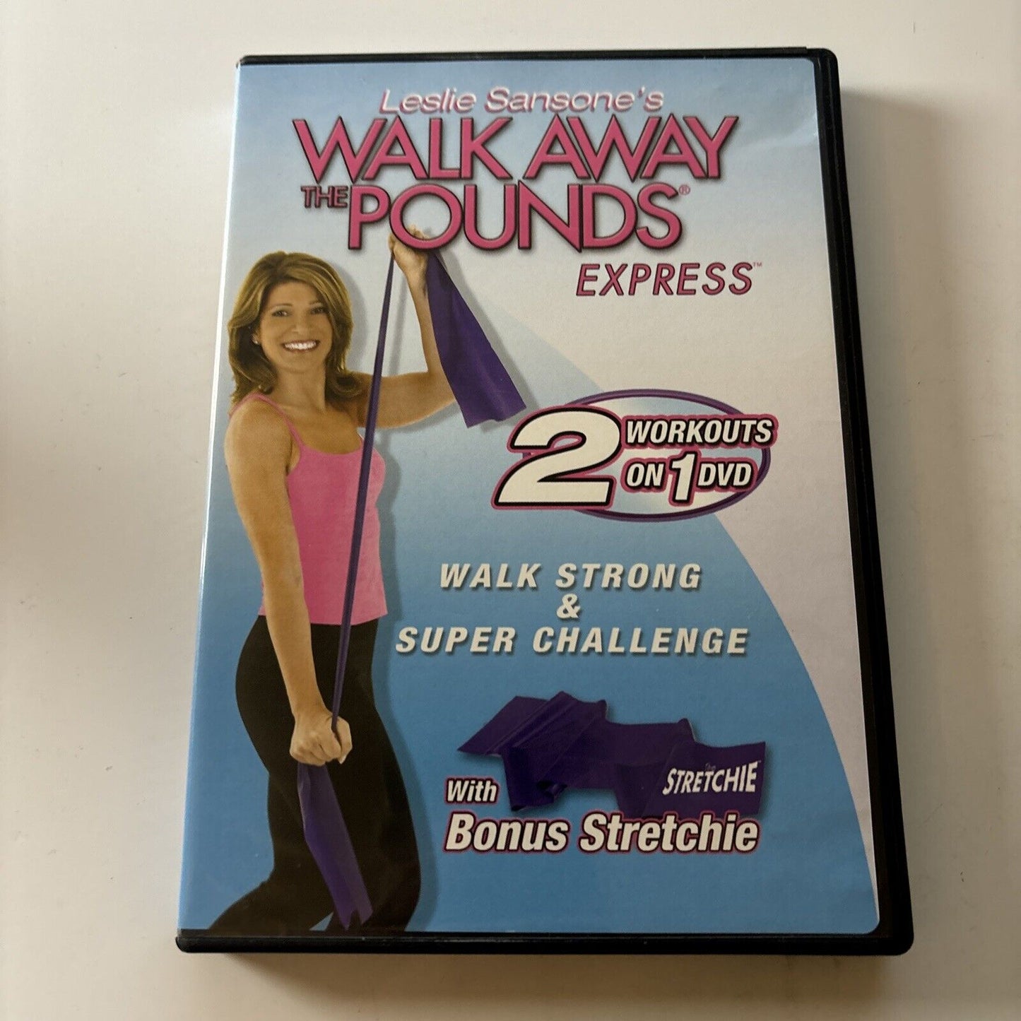 Leslie Sandsone's: Walk Away The Pounds Express (DVD, 2003) All Regions