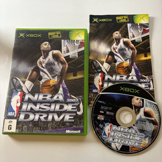 NBA Inside Drive 2002 (Xbox) Complete With Manual PAL Vince Carter