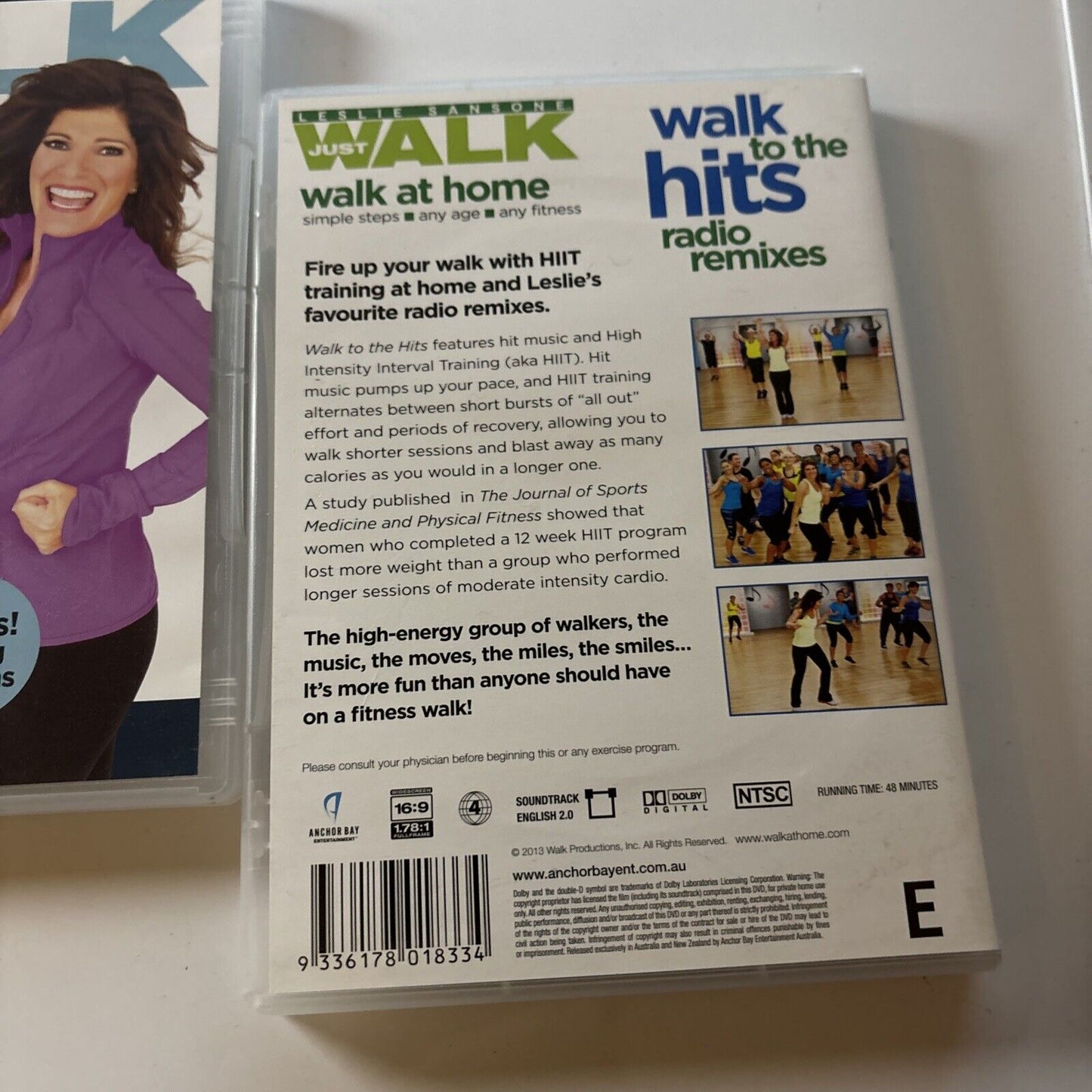 Leslie Sansone: Walk to the Hits / 5 Day Walk Plan DVD NEW Region 4