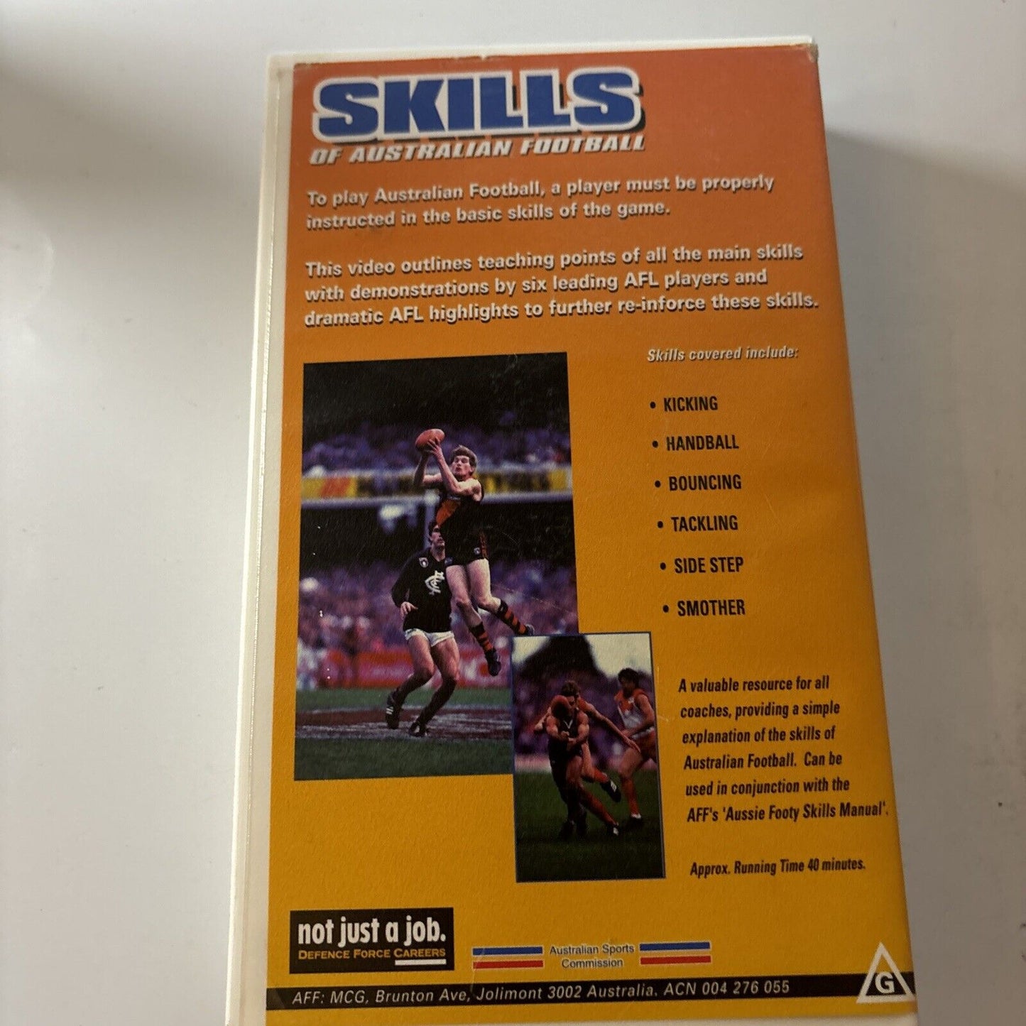 Skills Of Australian Football (VHS, 1992) PAL