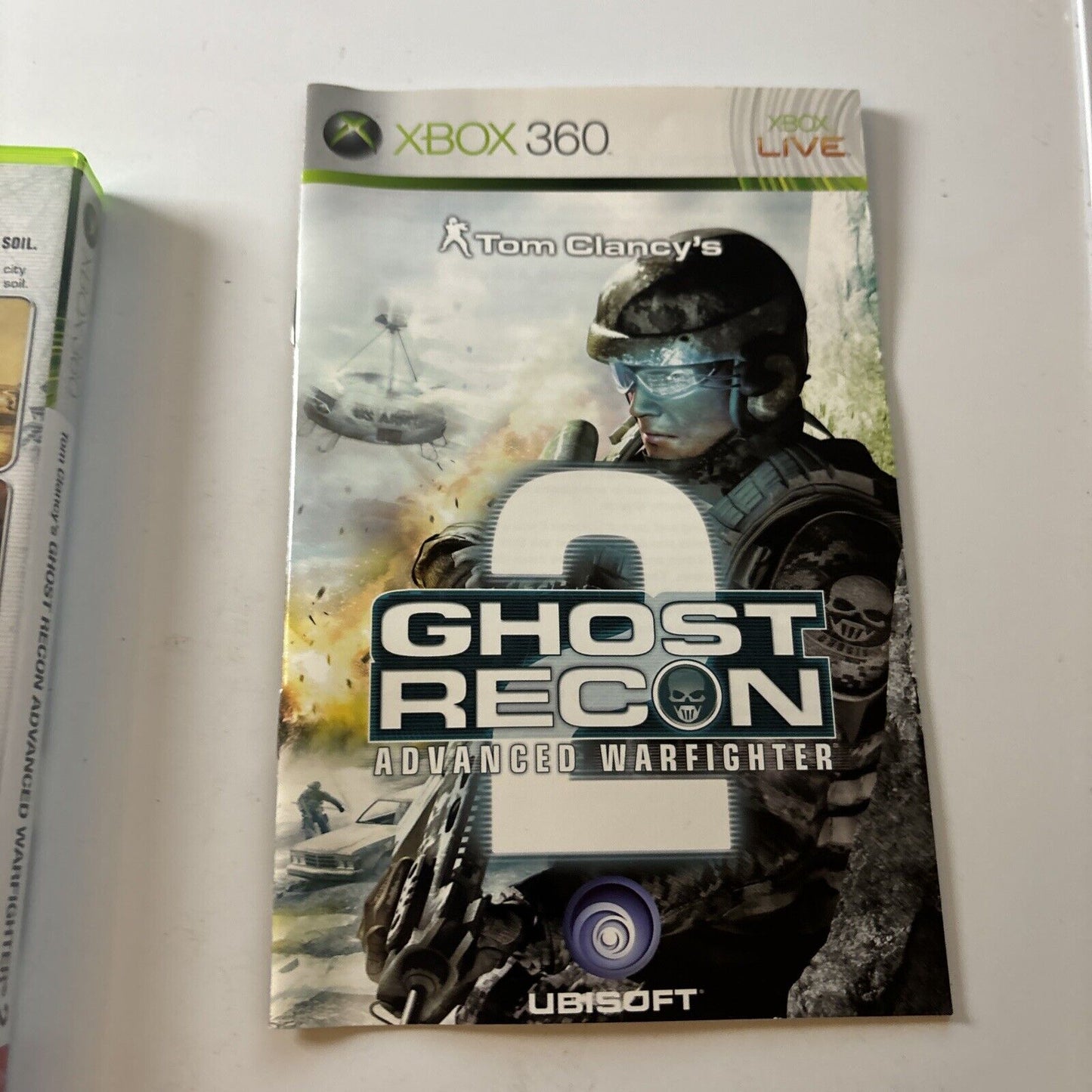 Ghost Recon Advanced Warfighter 2 - Microsoft Xbox 360 Manual PAL