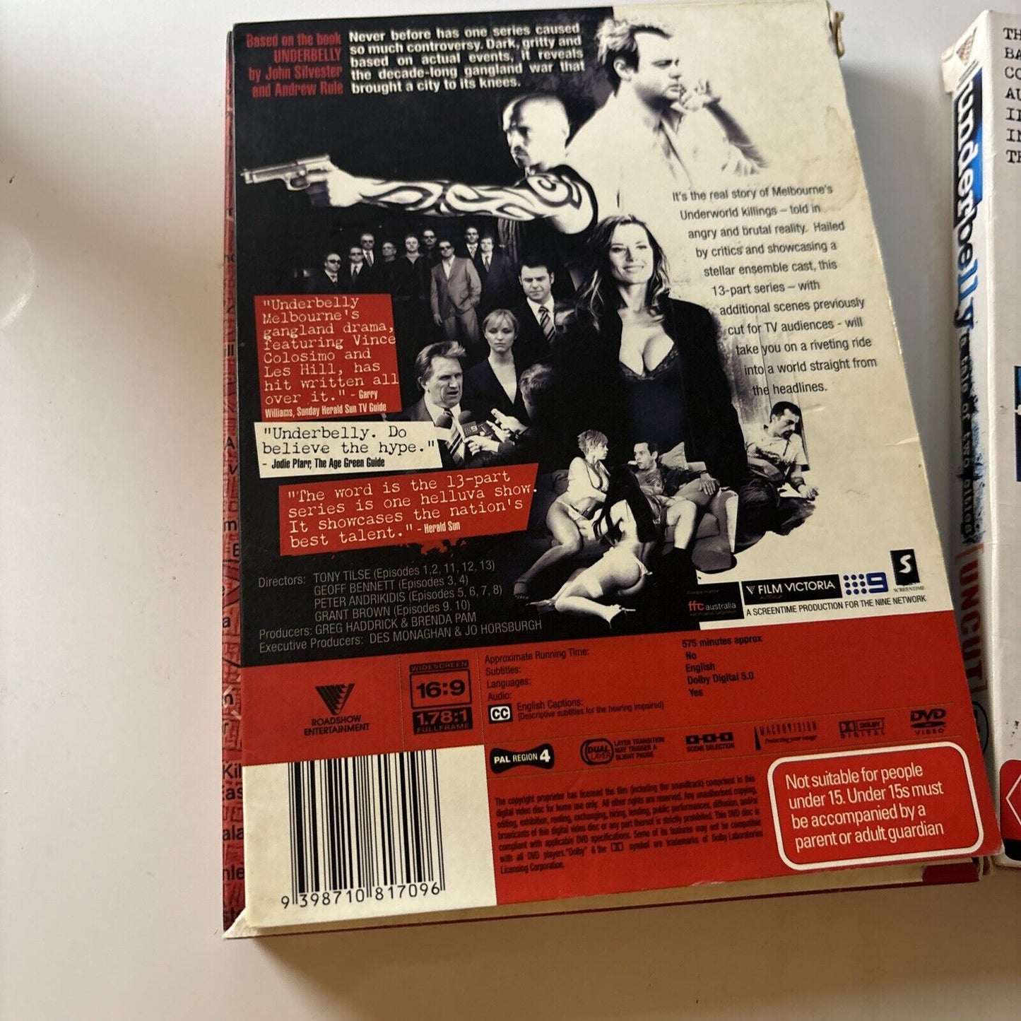 Underbelly: Uncut / A Tale Of Two Cities (DVD, 8-Disc) Region 4