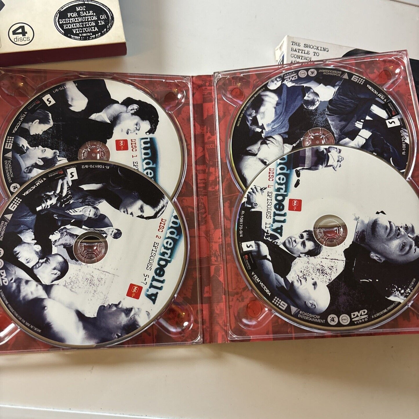 Underbelly: Uncut / A Tale Of Two Cities (DVD, 8-Disc) Region 4