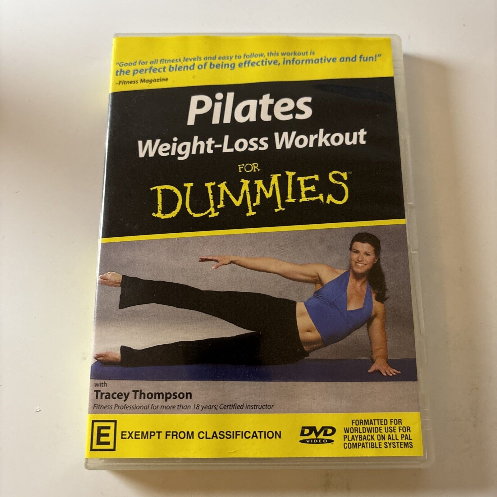 Pilates Weight Loss Workout For Dummies (DVD) All Regions – Retro Unit