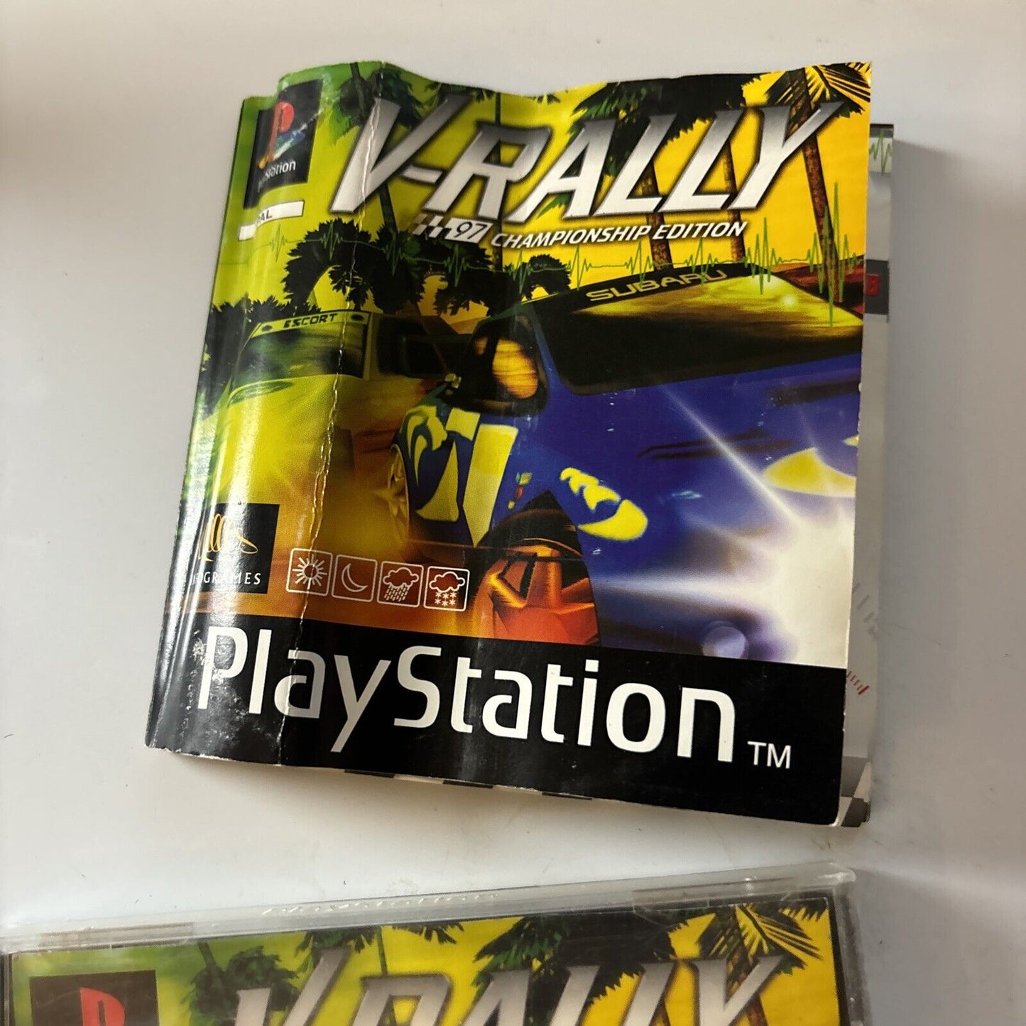 V-Rally 97 Championship Edition Sony Playstation PS1 Complete with Manual PAL