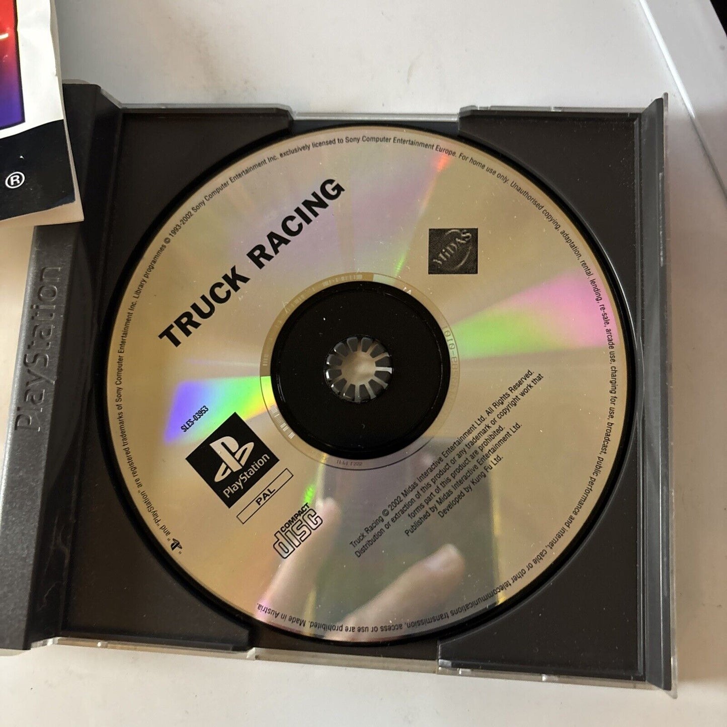 Truck Racing (Sony PlayStation 1, 2002, THQ) - Includes Manual PAL