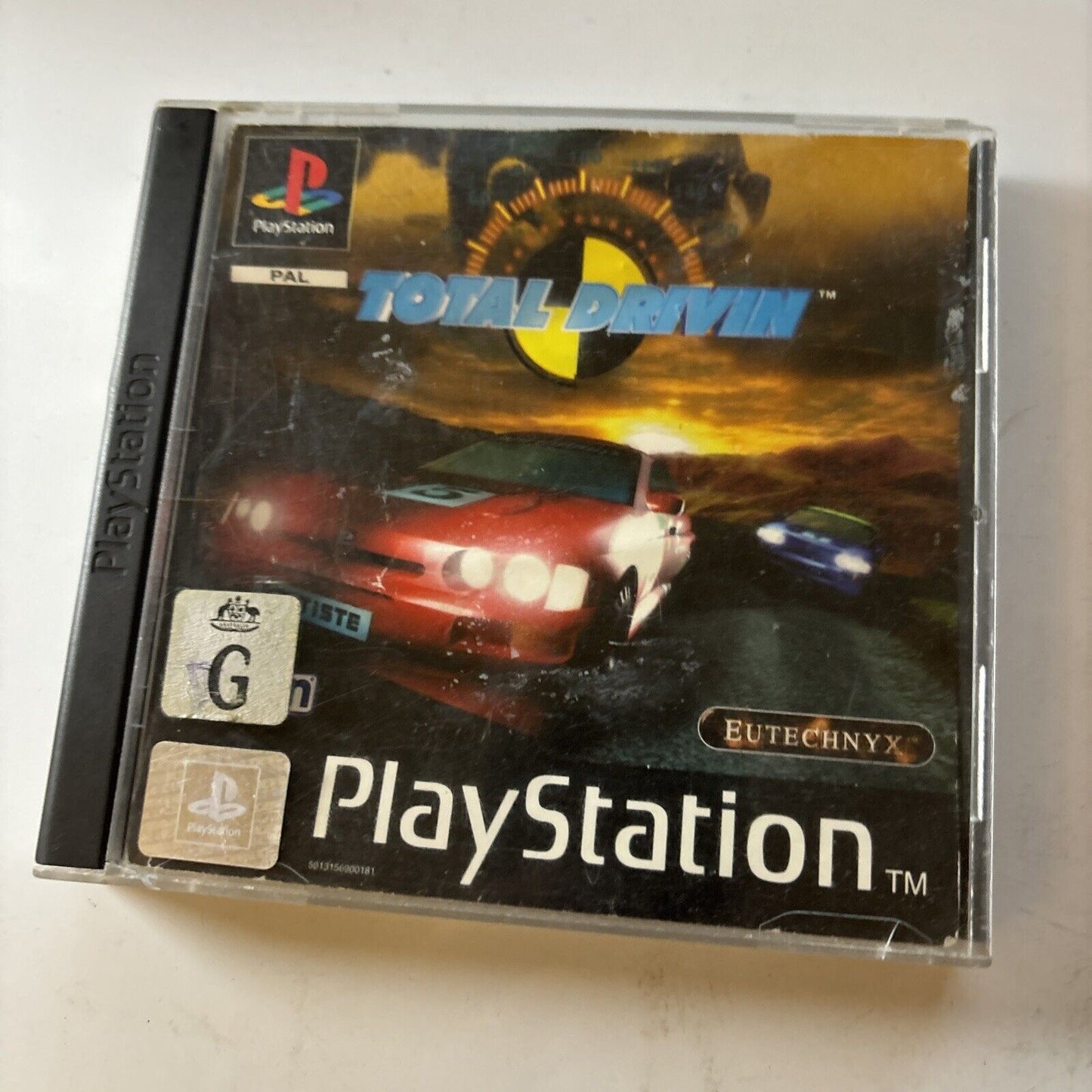 Total Drivin - PS1 Sony Playstation 1 PAL