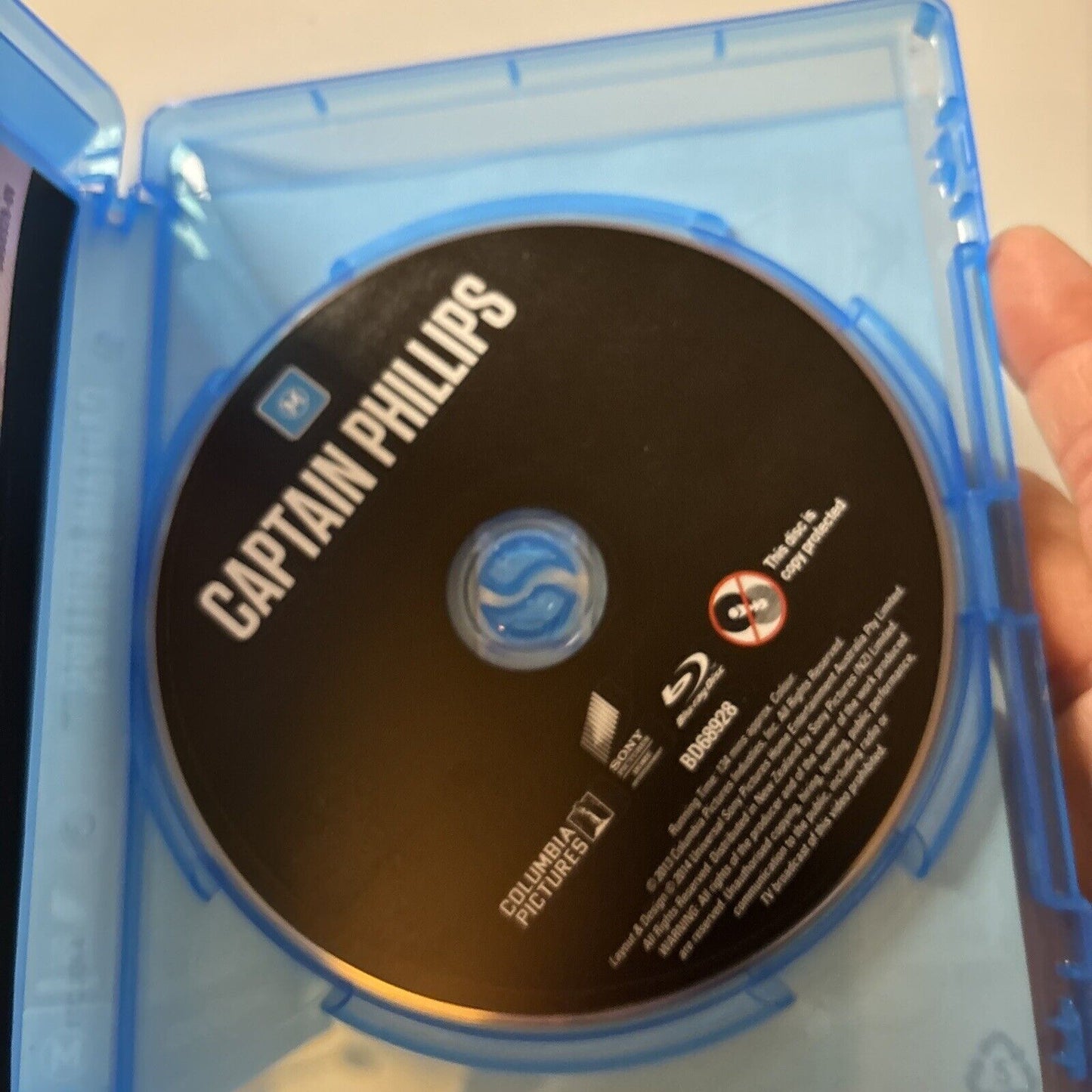 Captain Phillips (Blu-ray, 2013) Tom Hanks All Regions