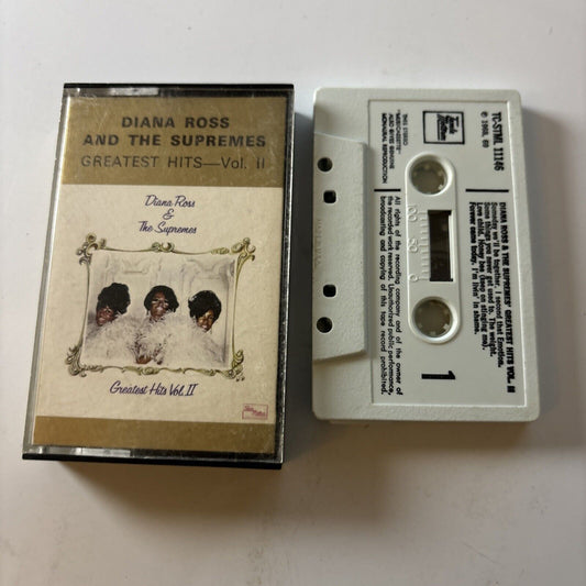 Diana Ross And The Supremes - Greatest Hits - Volume II (Cassette, 1969)
