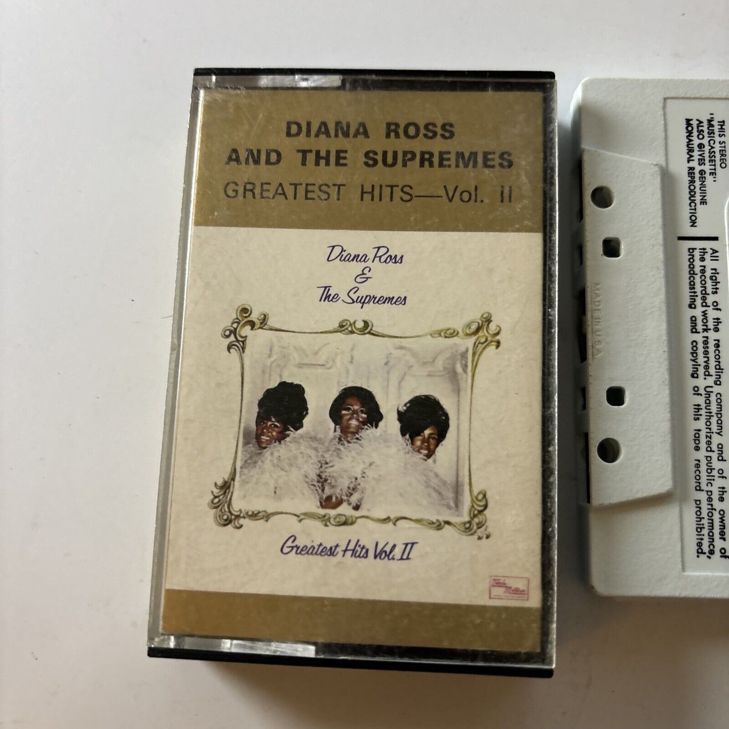 Diana Ross And The Supremes - Greatest Hits - Volume II (Cassette, 1969)