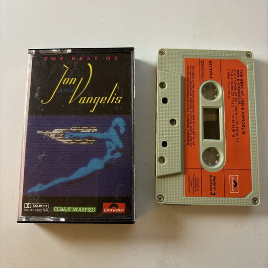 Jon And Vangelis - The Best Of Jon & Vangelis (Cassette, 1984) 821929-4