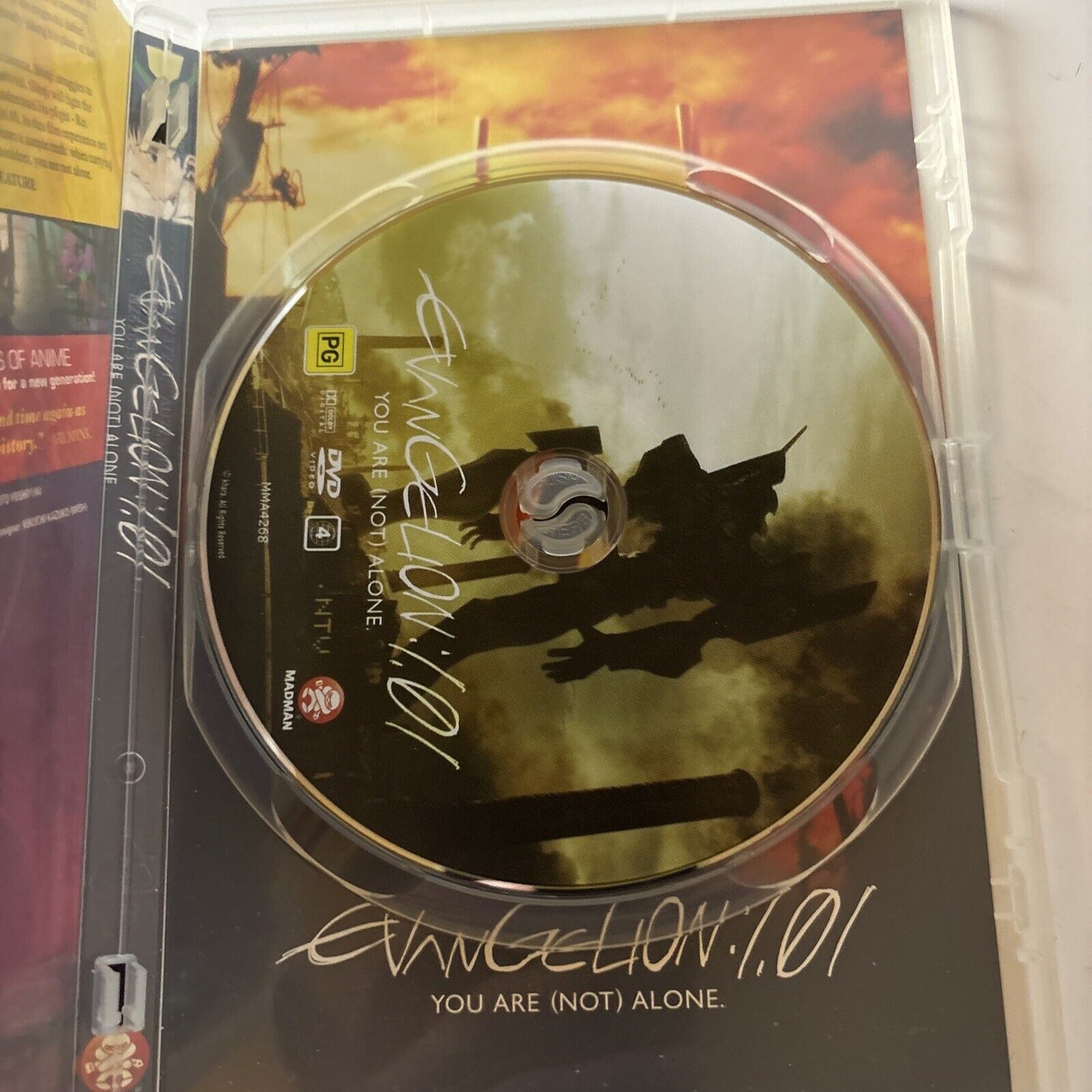 Evangelion 1.01 - You Are [Not] Alone (DVD, 2007) Region 4