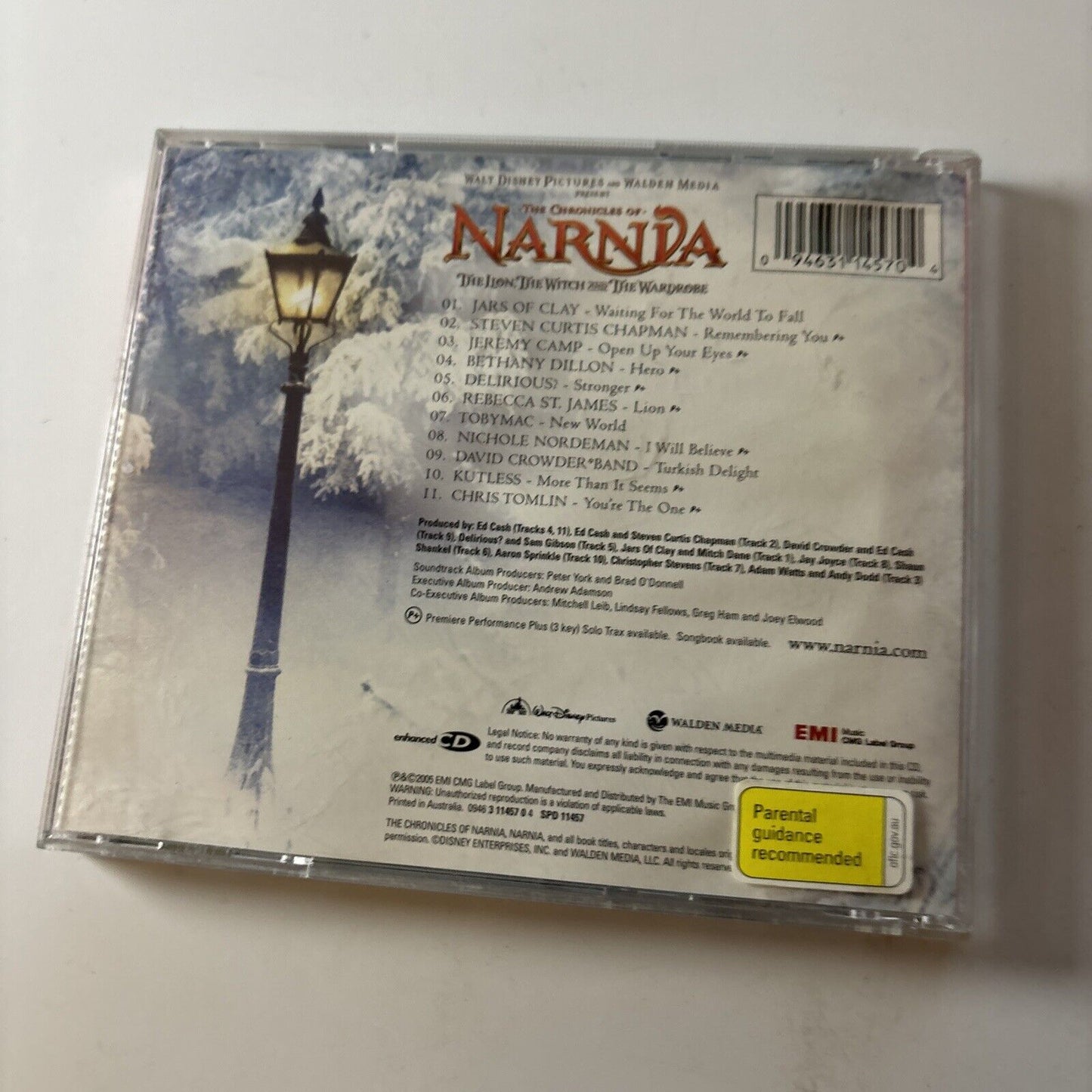 Music Inspired by the Chronicles of Narnia - Original FIlm Soundtrack (CD, 2005)