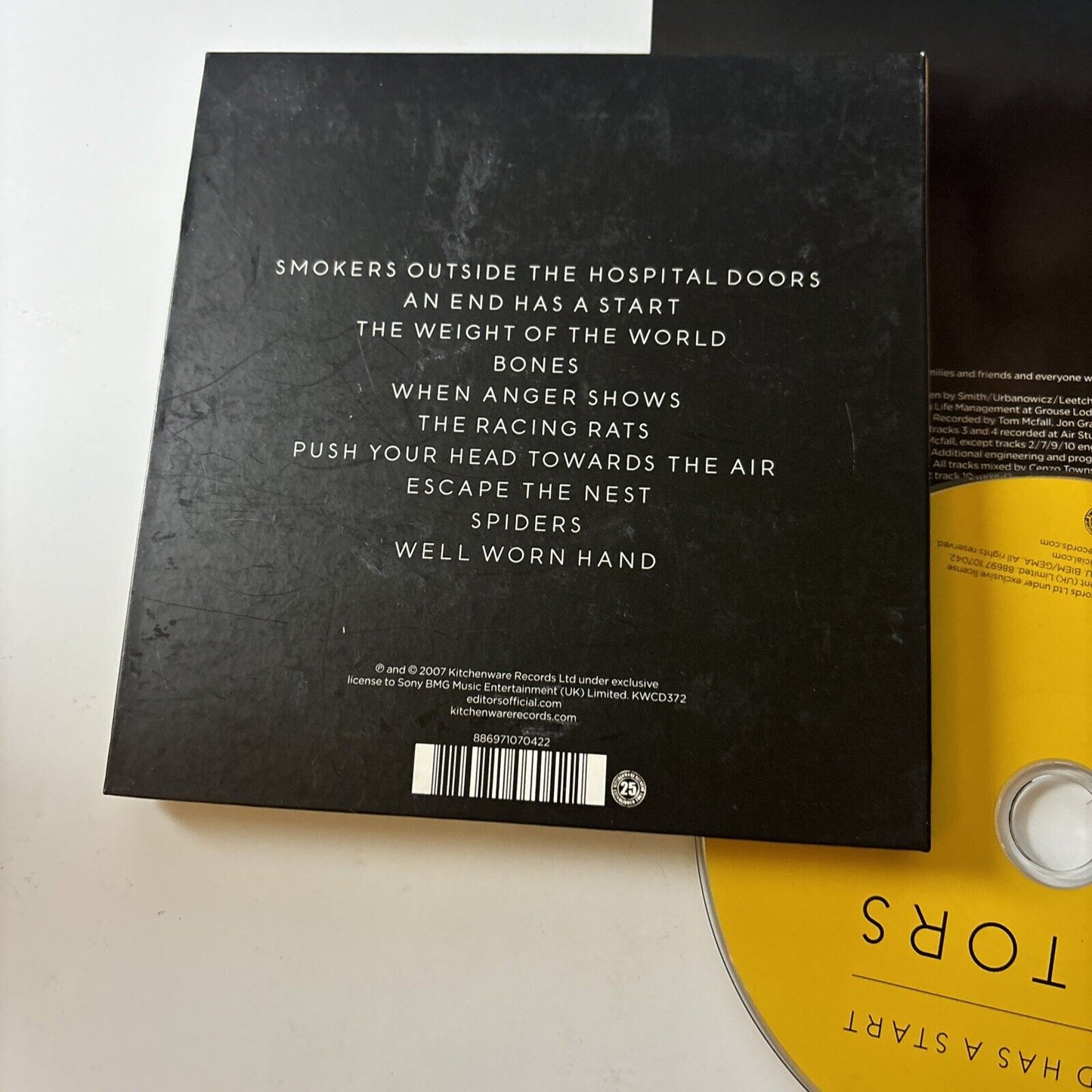 Editors - An End Has a Start (CD, 2007)