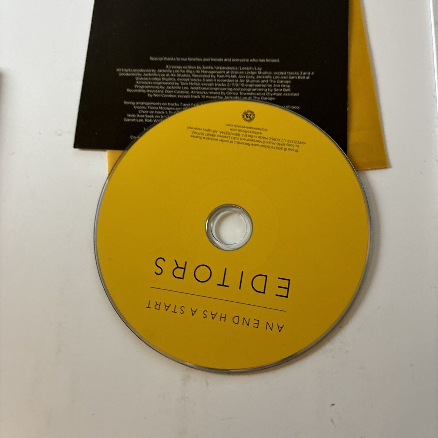 Editors - An End Has a Start (CD, 2007)