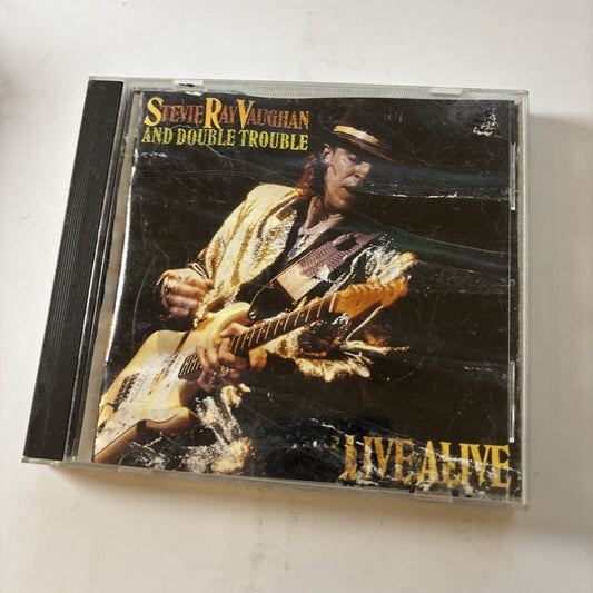 Stevie Ray Vaughan And Double Trouble - Live Alive (CD, 1986) Japan Esca-5324