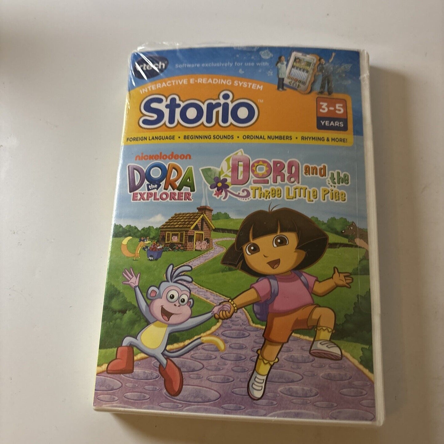 VTech Storio Dora the Explorer Software Learning Game -  Dora & the 3 Little Pigs
