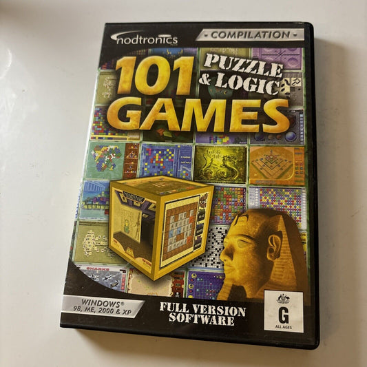 101 Puzzle & Logic Games PC CDROM Game by Eureka Software