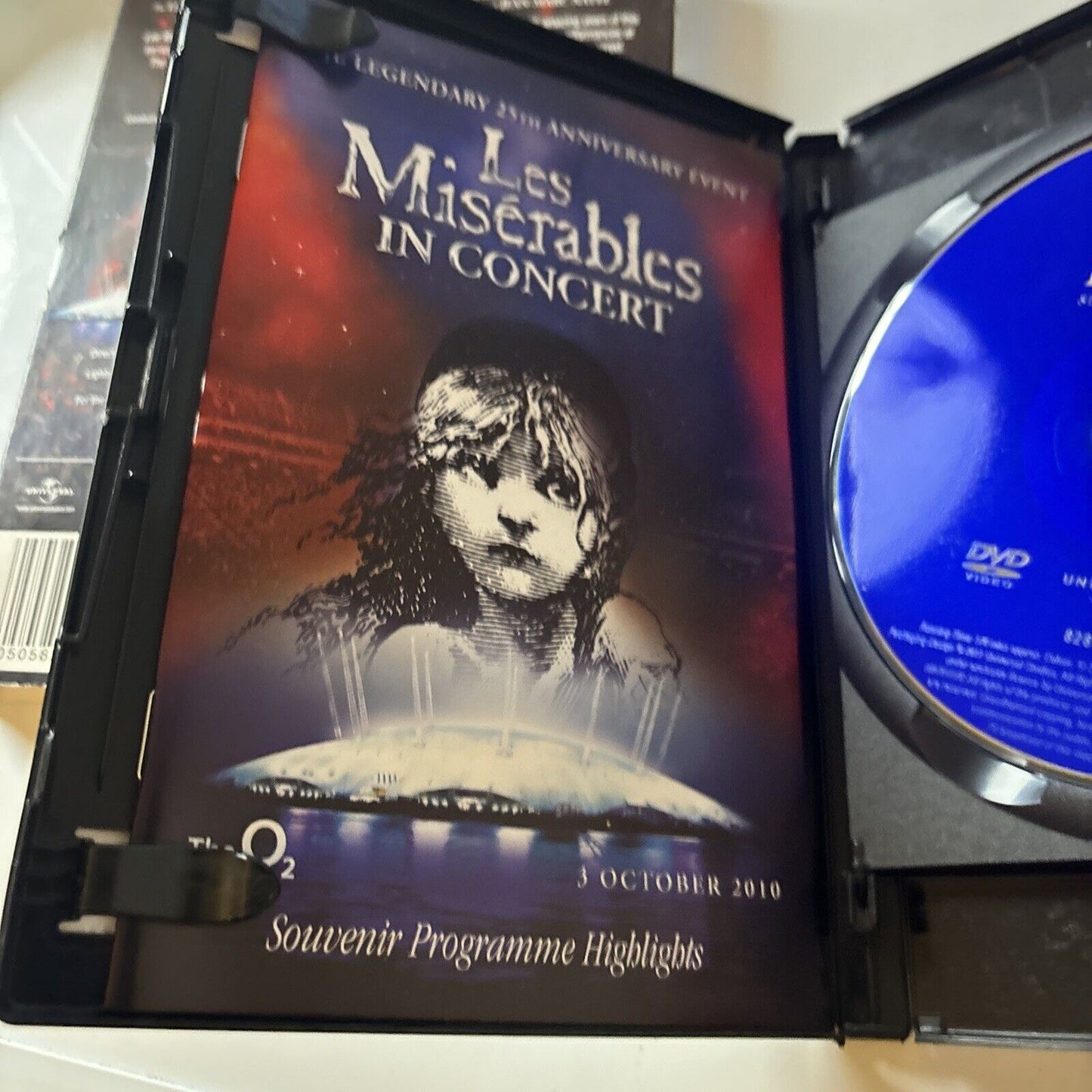 Les Miserables (25th Anniversary Special Edition, DVD, 2011, 2-Disc) Region 4 &2