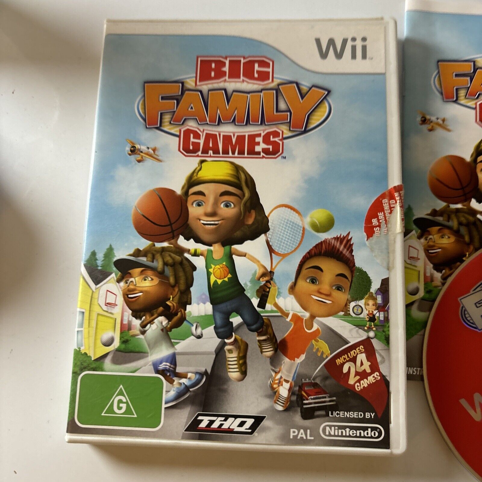 Big Family Games Nintendo Wii Manual PAL – Retro Unit