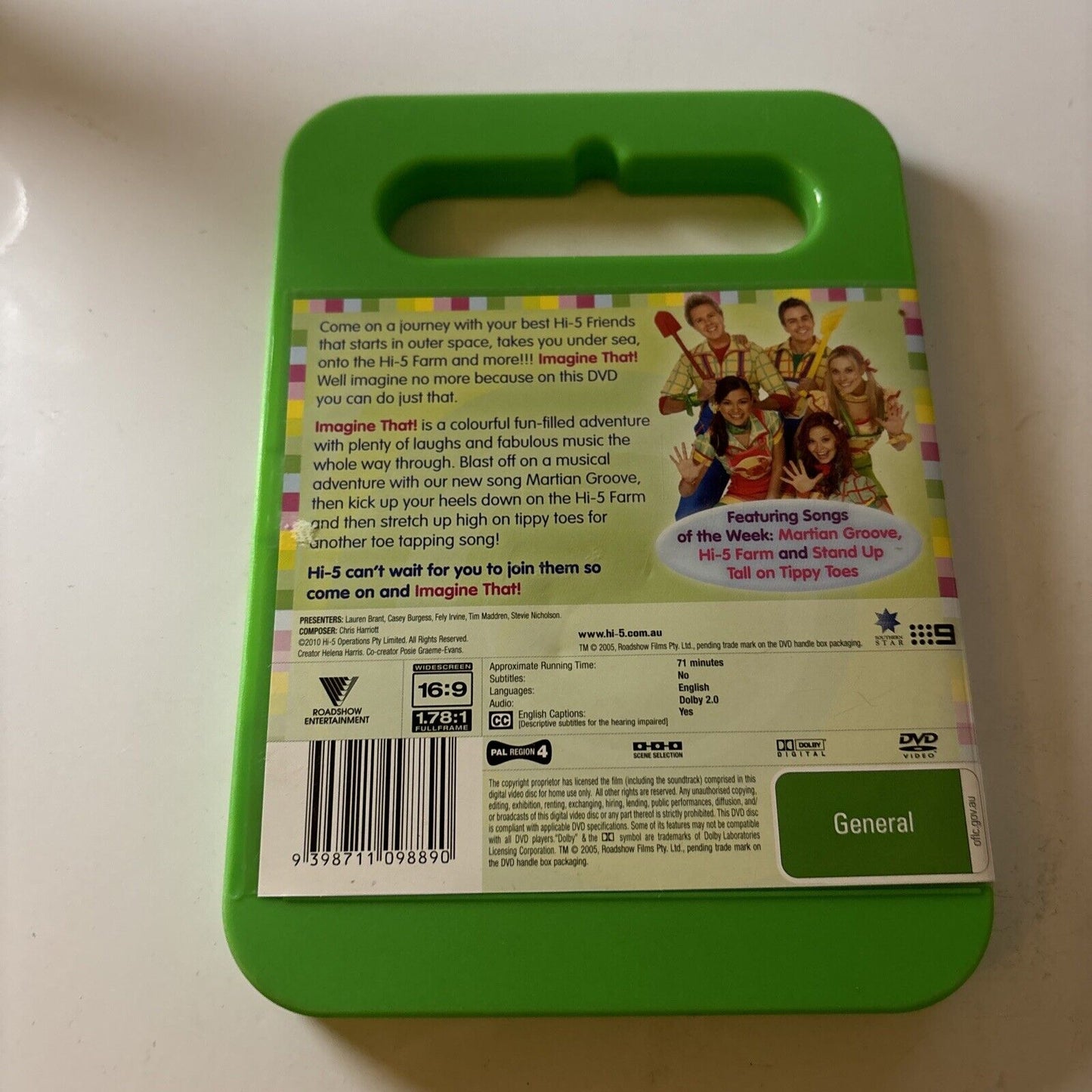 Hi-5 - Imagine That (DVD, 2010) Region 4