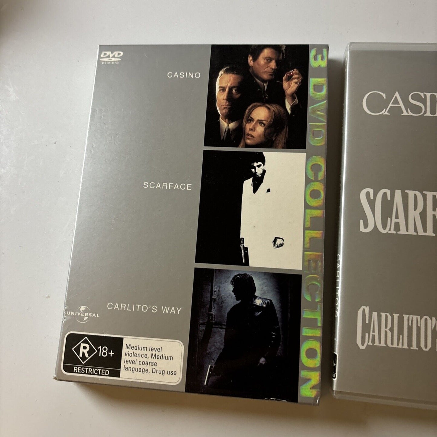 Casino / Scarface / Carlito's Way (DVD, 2006) Al Pacino Region 4 &2