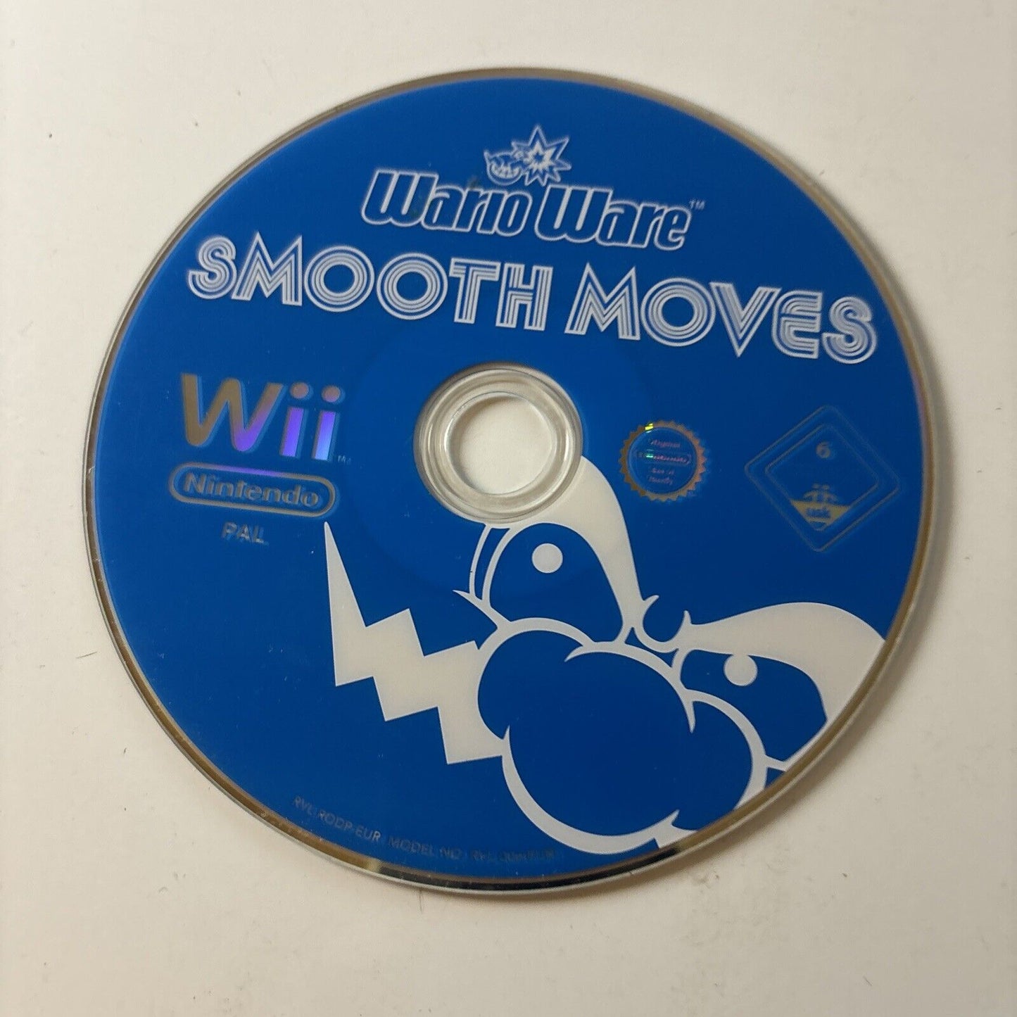 WarioWare Smooth Moves Nintendo Wii Game PAL *Disc Only*