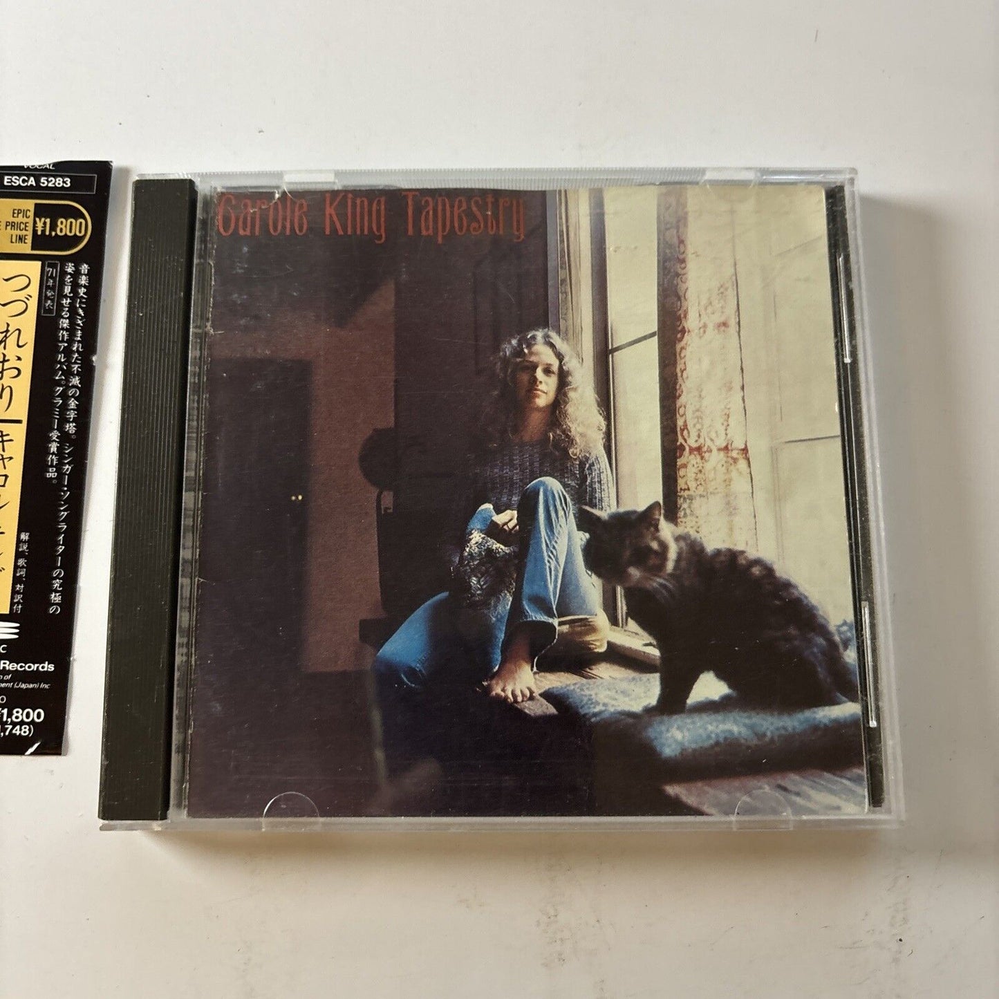 Carole King - Tapestry (CD, 1991) Japan Esca-5283  Obi