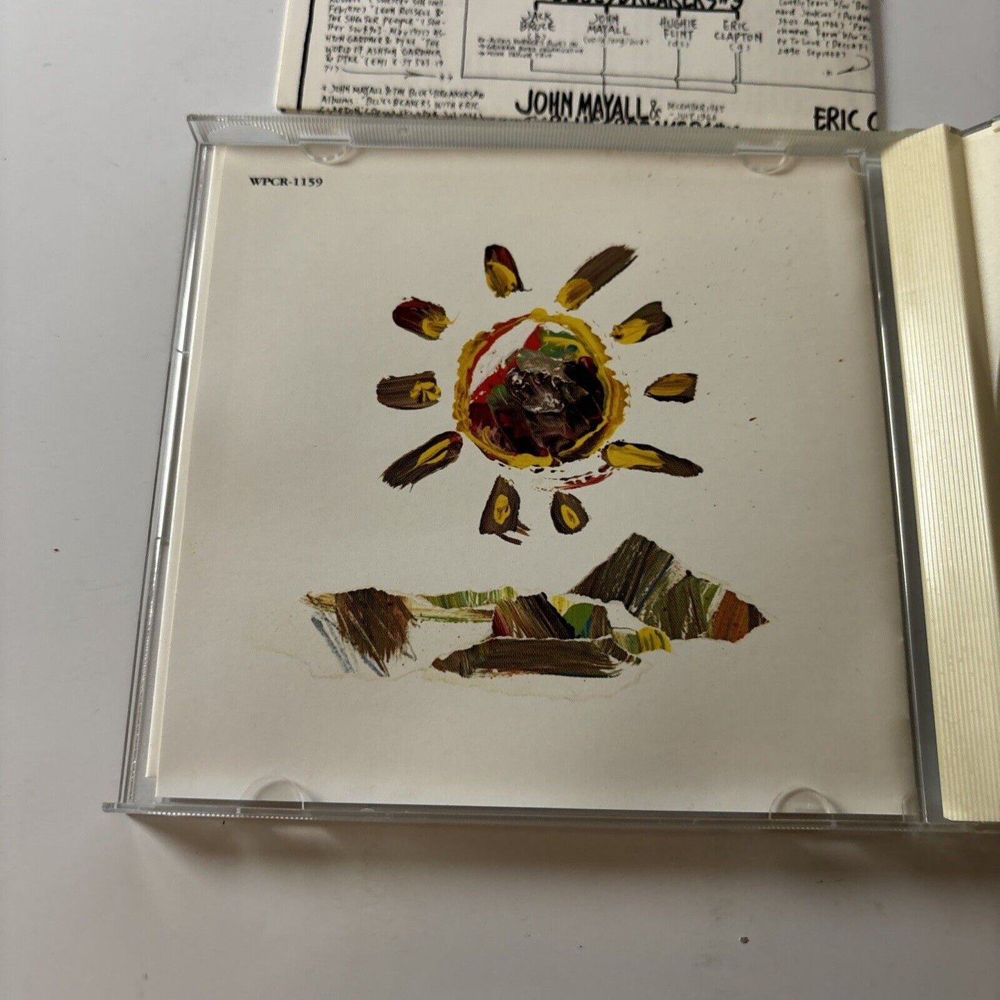 Eric Clapton - Behind The Sun (CD, 1985) Japan Wpcr-1159